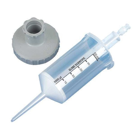 Dispenser Syringe Tip, Clear, 5000uL, PK25