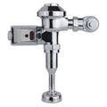 Urinal Automatic Flush Valve, 0.1 gpf gpf, Polished Chrome, 3/4 in, 3/4 in Spud Coupling