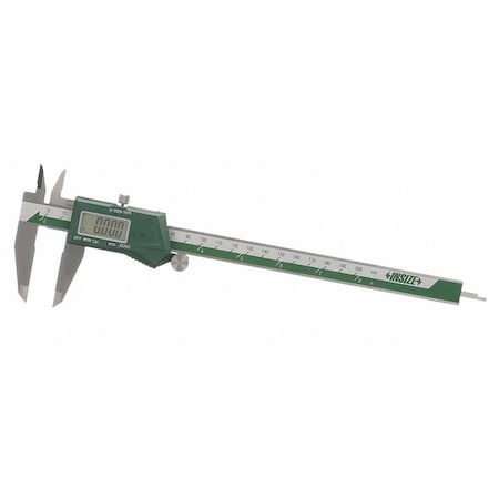 Digital Caliper, SS, 0-8"/0-200mm Range