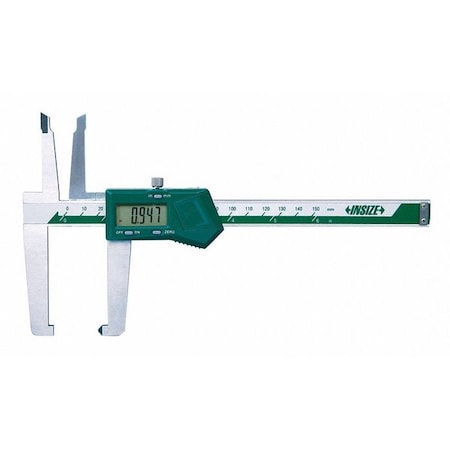 Digital Caliper, SS, 0-6"/0-150mm Range