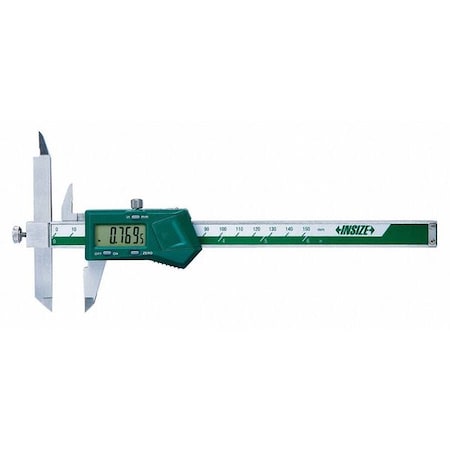 Digital Caliper, SS, 0-6"/0-150mm Range