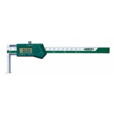 Digital Caliper, 0-43-6"/11-150mm Range