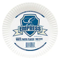 Paper, Plate, Round, 9", White, PK1200
