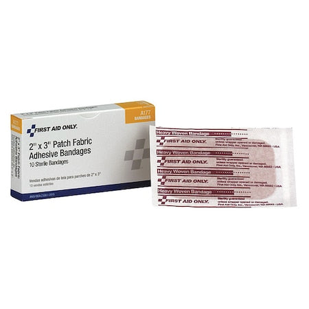 Patch Bandage, Woven, 11"W, PK10