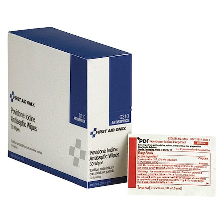Topical Antiseptic, Wipes, PK50