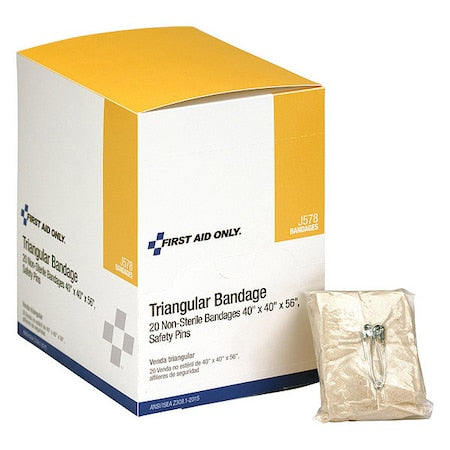 Triangular Sling/Bandage, 36 in. W, 20/Box