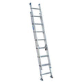 16 ft Aluminum Extension Ladder, 250 lb Load Capacity