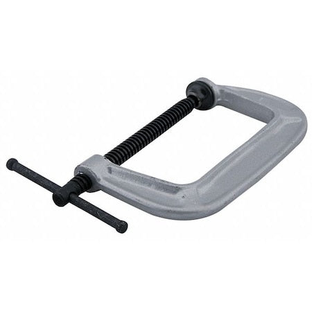 C-Clamp, 8", Iron, Heavy Duty, 1700 lb.