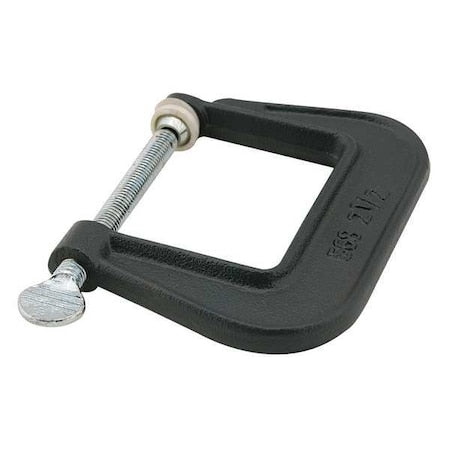 C-Clamp, 1-1/4", Iron, Light Duty, 550 lb.