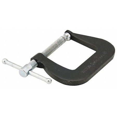 C-Clamp, 1", Steel, Light Duty, 500 lb.