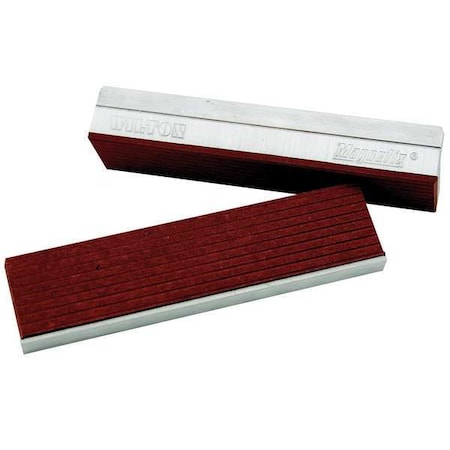Magnetic Jaw Cap, 6 in, Fiber Cover, PK2