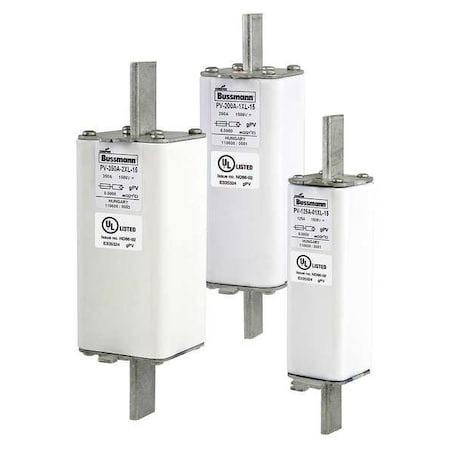 Solar Fuse, 315A, Fast-Acting, Not Rated, Bolt-On