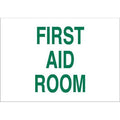 First Aid Room, 10 in x 14 in, Rectangle, Fiberglass, 70347