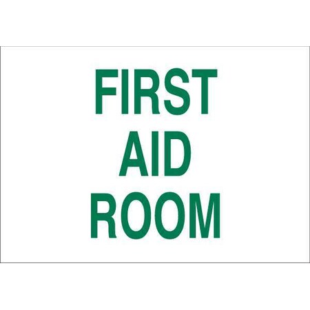 First Aid Room, 10 in x 14 in, Rectangle, Fiberglass, 70347