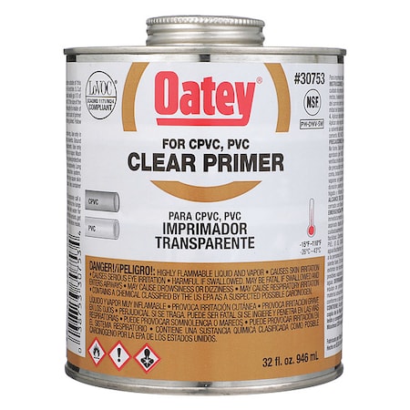 Primer, Can, 32 oz, Clear