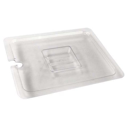 Pan Cover, Polycarbonate, Fits Half Pan