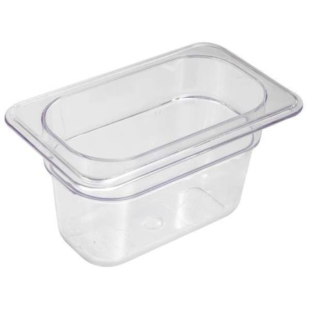 Food Pan, Polycarbonate, Ninth, 7 In