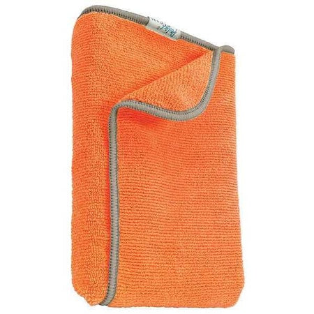 Terry Cleaning Cloth 16" x 16", Orange, 5PK
