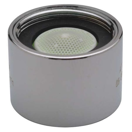 0.5 gpm Aerator, 55/64"-27 Thread Size, Chrome, Brass