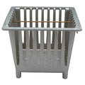 3 Dia, Aluminum, Silver, Sediment Bucket