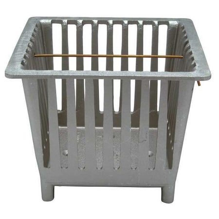 3 Dia, Aluminum, Silver, Sediment Bucket