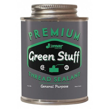 Pipe Thread Sealant 32 fl oz, Brush-Top Can, Green Stuff, Green, Paste