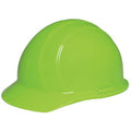 Hard Hat, Americana, Polyethylene, 4 Point Ratchet, Type 1, Class E, Hi-Vis Lime
