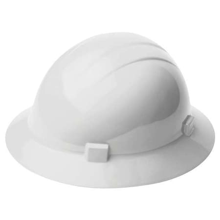 Hard Hat, Americana, Polyethylene, 4 Point Pinlock, Type 1, Class E, White