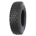 Power Equipment Tire, 10.6 in OD, 4.10/3.50-4, 2 Ply, Rubber