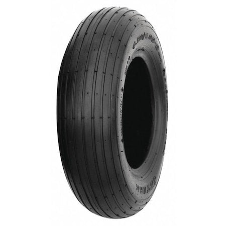 Wheelbarrow Tire, 4.00-64 Ply, Rib