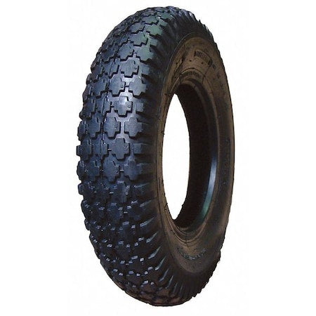 Wheelbarrow Tire, 4.80/4.00-8,4 Ply, Stud