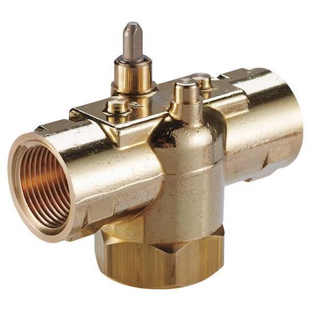 Hydronic Globe Valve, Three-Way, 1 in