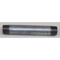 Conduit Fitting Nipple, 3 in, Threaded, Steel, Galvanized, Silver