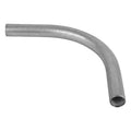 EMT 90 Deg Elbow, 3-1/2 in, Steel, Galvanized, Silver