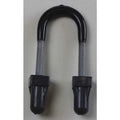 Conduit Fitting U-Bolt, 1/2 in, PVC, PVC Coated, Black