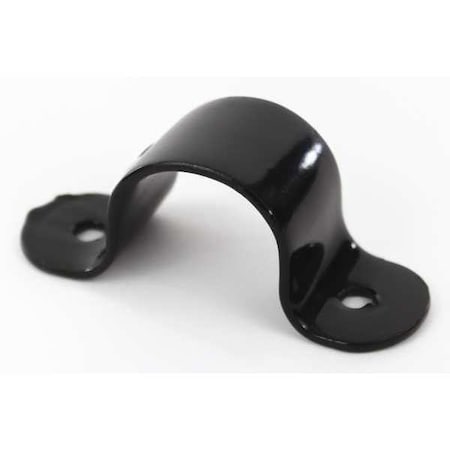 Two Hole Strap, Conduit; Pipe Use, 4 in, Steel, PVC Coated