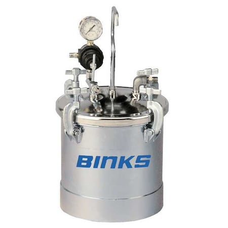 Paint Tank, 2.8 Gal., Zinc Plated Steel