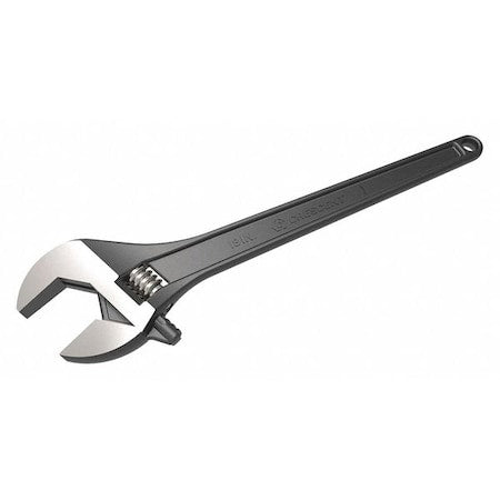 18" Adjustable Black Oxide Tapered Handle Wrench - Boxed