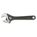4" Adjustable Black Oxide Wrench - Carded