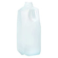 Jug, 1.92 L Capacity - mL, 64 fl oz Capacity - oz, Screw On Closure, HDPE, No Handle Handle, White