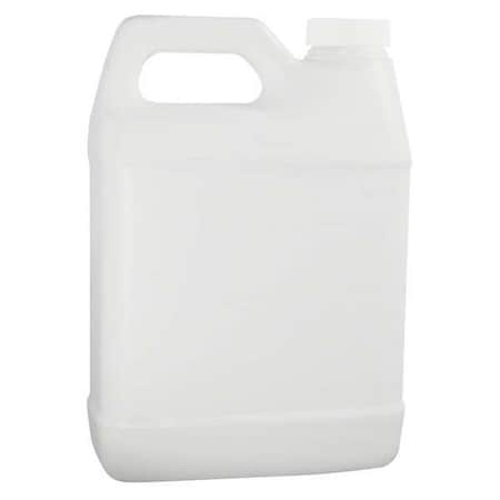 Jug, 1.92 L Capacity - mL, 64 fl oz Capacity - oz, Screw On Closure, HDPE, Integral Shoulder Handle