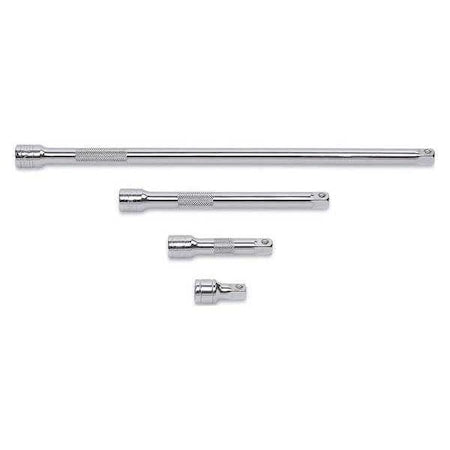 4 Piece 3/8" Drive Extension Set 1-1/2", 3", 6" & 12"
