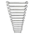 14 Piece 6 Point Combination SAE Wrench Set