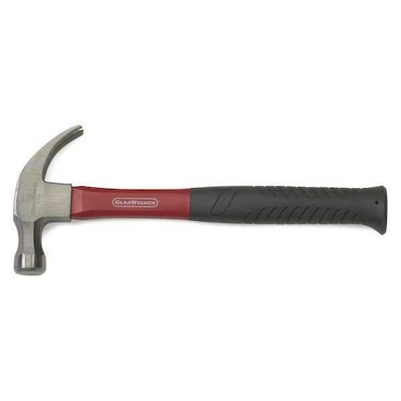 16 oz. Curved Claw Hammer with Fiberglass Handle