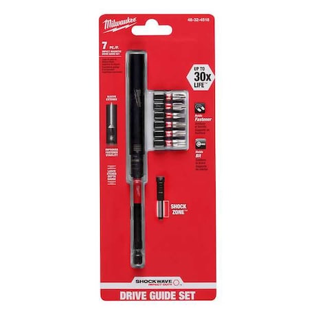 SHOCKWAVE 7PC IMPACT MAGNETIC DRIVE GUIDE SET