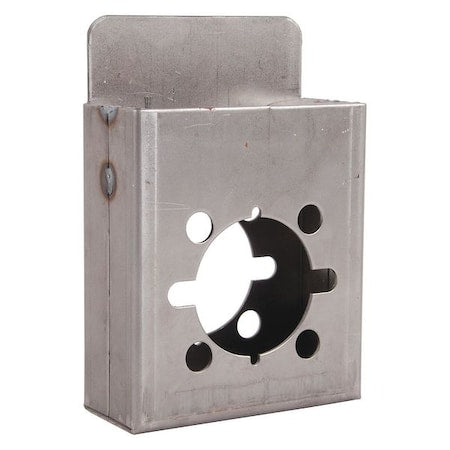 Weldable Gate Box, Silver, 2-3/8" W
