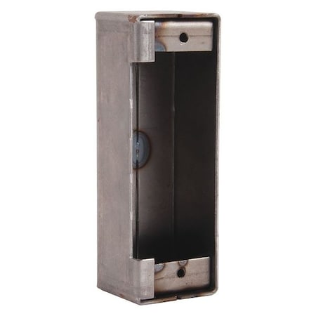 Weldable Gate Box, Silver, 2-3/8" W