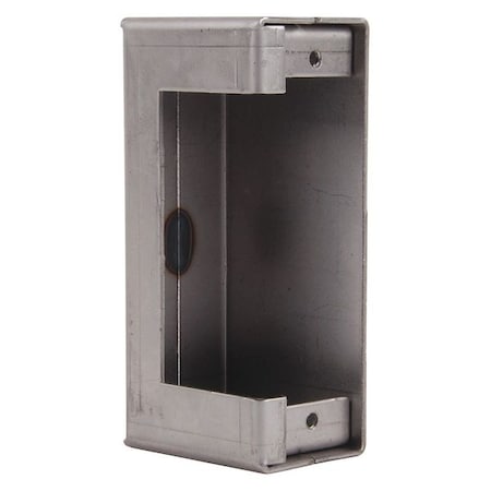 Weldable Gate Box, Silver, 2-3/8" W