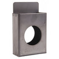 Weldable Gate Box, Silver, 2-3/8" W
