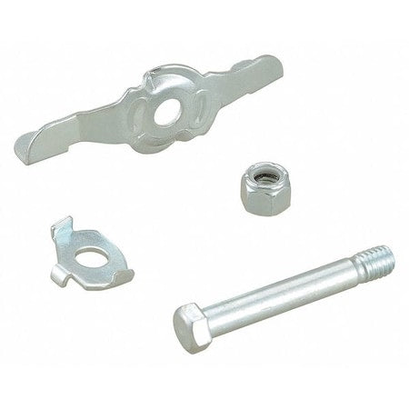 Caster Brake Kit, Zinc Plated, Steel